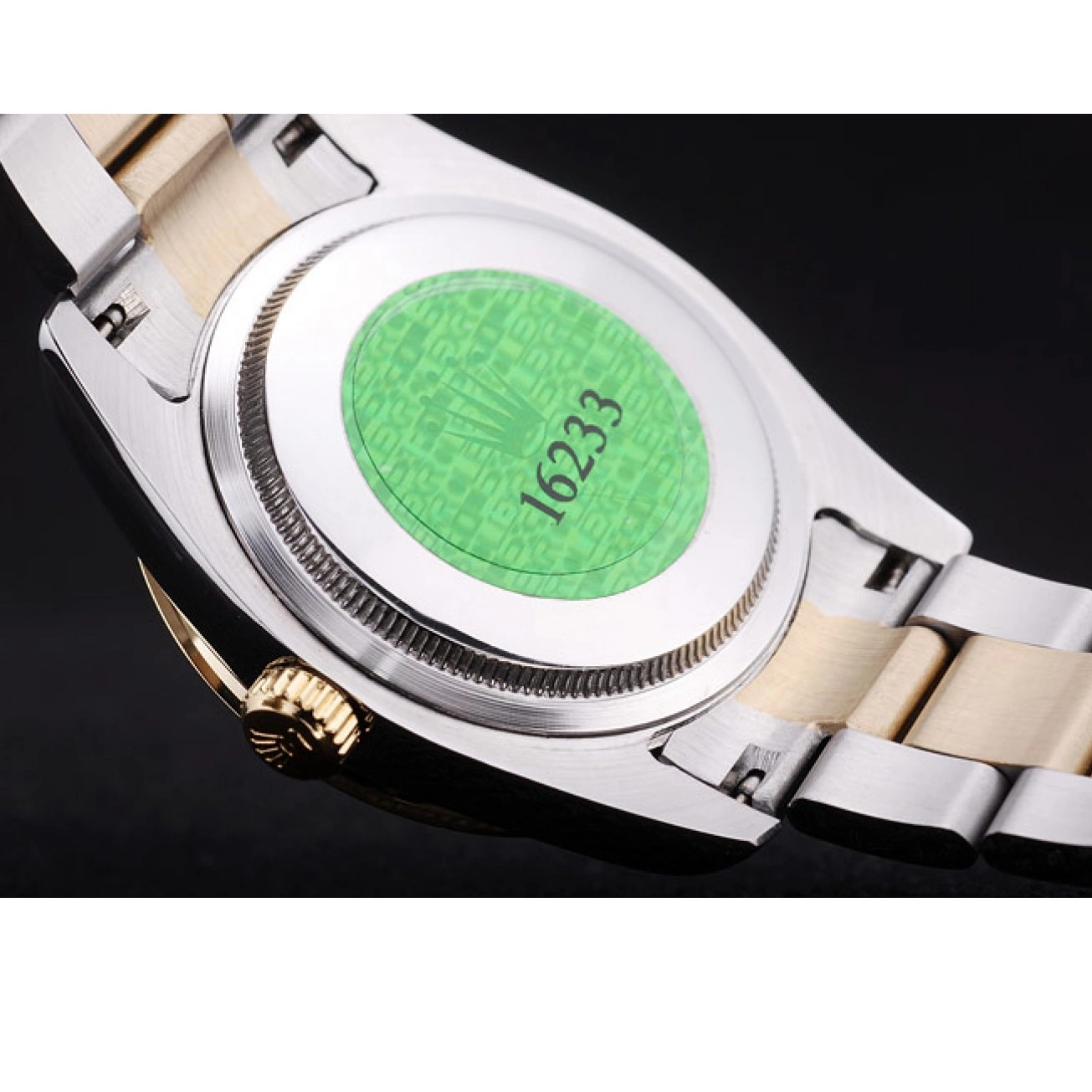 Aaa replica watch Rolex Bezel 7464 Dial White Datejust Diamond 0622